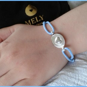 Les 2 ans du blog #4 MELY Création – Un bracelet cordon et gravure argent à gagner (modèle&nbsp;enfant)