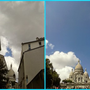 Montmartre sur ciel