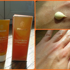 Test de la Crème mains à l&rsquo;argousier de&nbsp;WELEDA