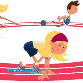 Des pointes de danse … aux pointes d&rsquo;athlétisme