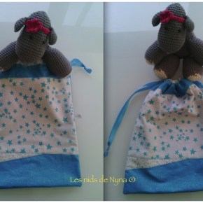 Une jolie pochette polochon par les Nids de Nyna #2 – 4 ans du&nbsp;blog