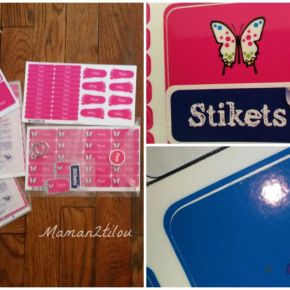 A la rentrée, il faut penser à étiqueter!! Concours Stikets avec un Basic Pack à&nbsp;gagner